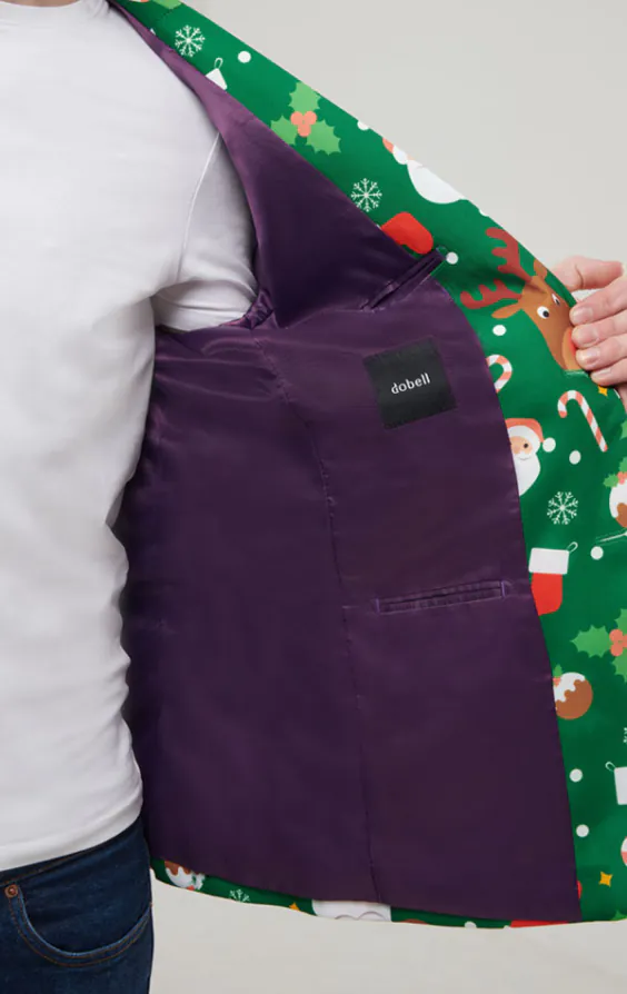 Santa & Friends Green Christmas Jacket - photo 2 Santa & Friends Green Christmas Jacket - photo 2
