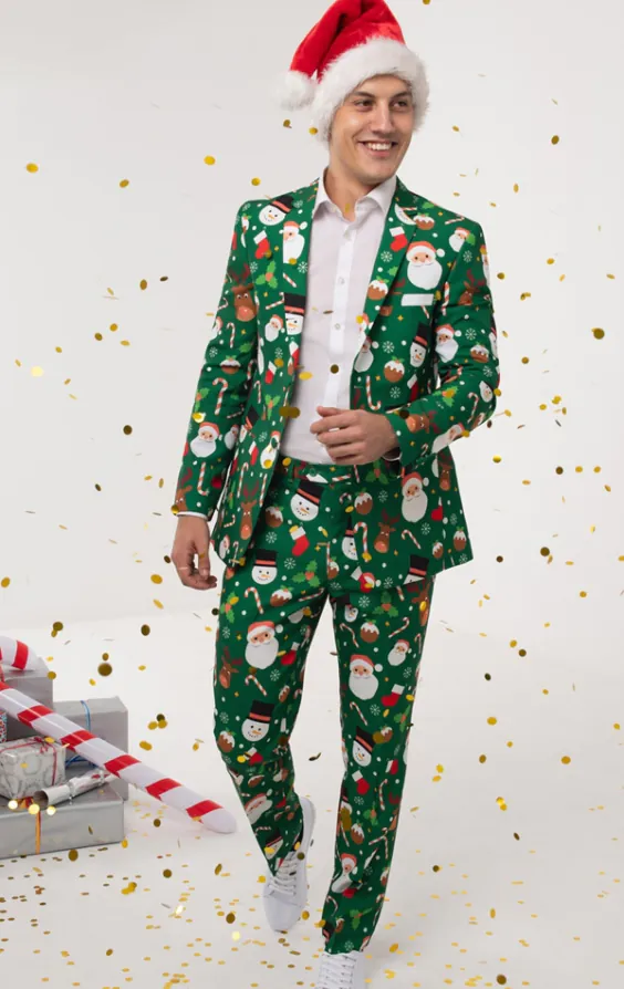 Santa & Friends Green Christmas Suit - photo 1 Santa & Friends Green Christmas Suit - photo 1