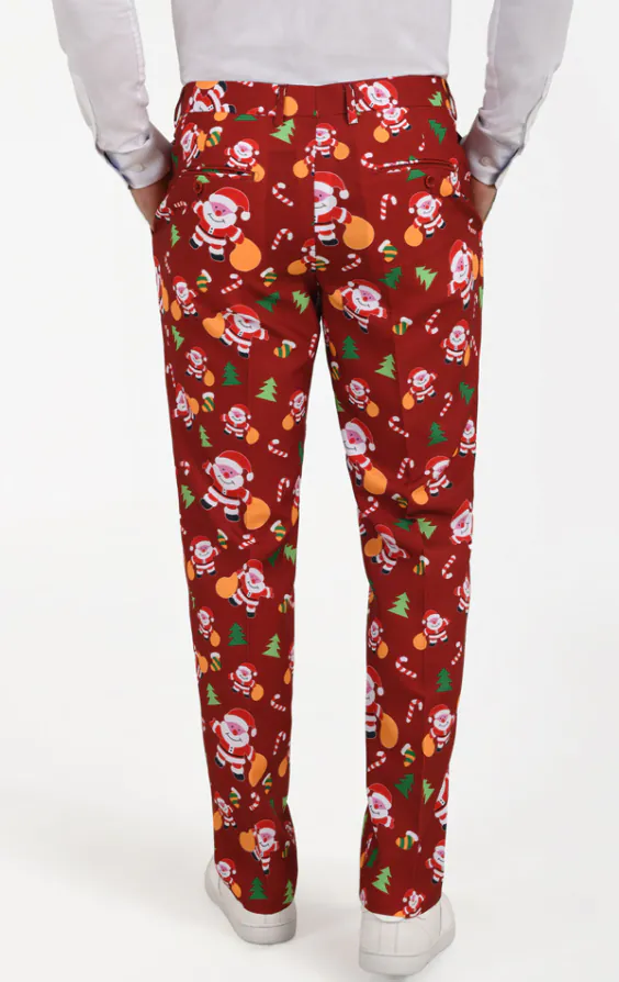 Happy Santa Claus Red Christmas Suit - photo 7 Happy Santa Claus Red Christmas Suit - photo 7
