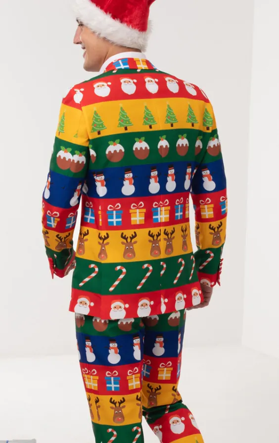 Christmas Wrapping Paper Suit - photo 2 Christmas Wrapping Paper Suit - photo 2