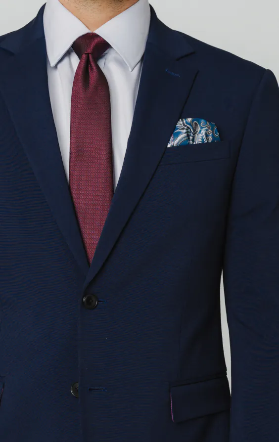 Blue Slim Suit - photo 3