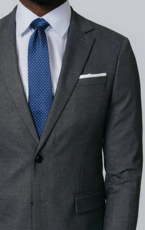 Grey Slim Fit Suit Jacket - photo 3 Grey Slim Fit Suit Jacket - photo 3