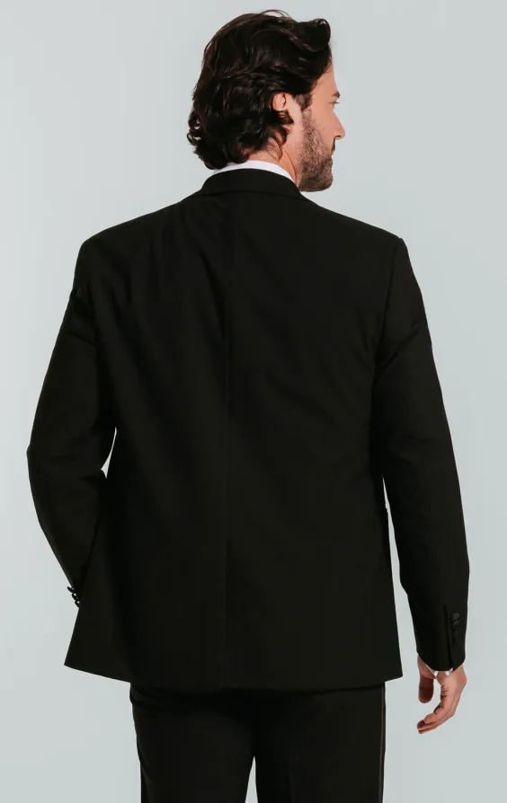 Black Dinner Jacket with Peak Lapel - photo 1 Black Dinner Jacket with Peak Lapel - photo 1