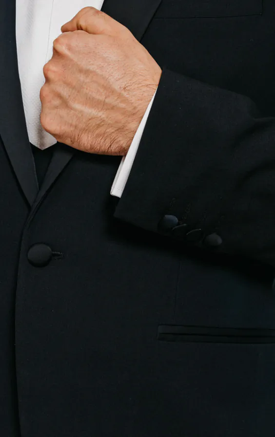 Navy Shawl Lapel Tuxedo - photo 2 Navy Shawl Lapel Tuxedo - photo 2