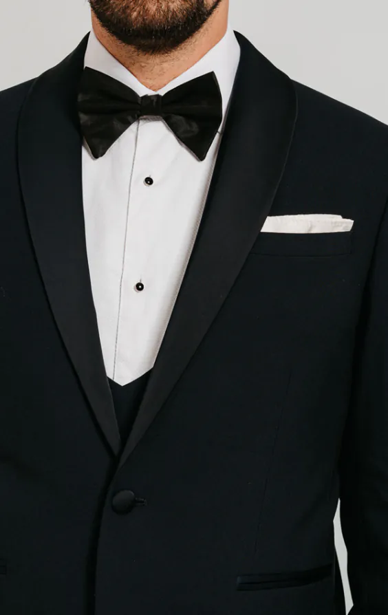 Navy Shawl Lapel Tuxedo - photo 3 Navy Shawl Lapel Tuxedo - photo 3