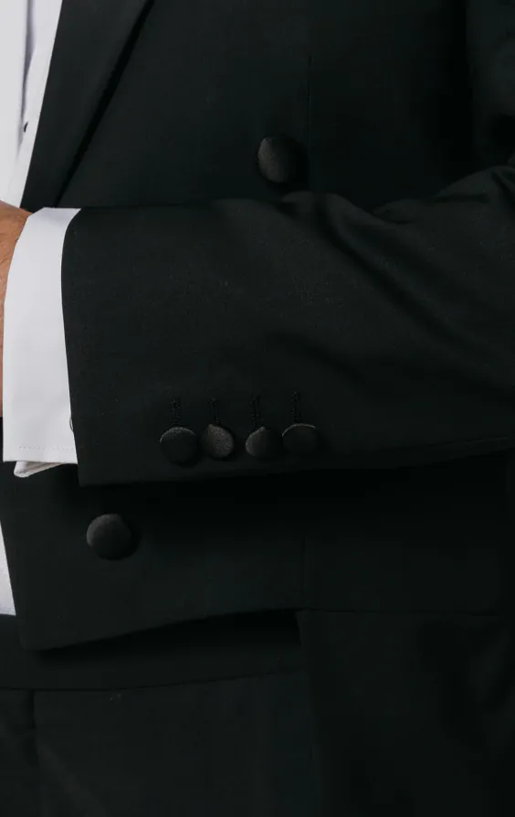 100% Wool White Tie 2 Piece Suit - photo 3 100% Wool White Tie 2 Piece Suit - photo 3