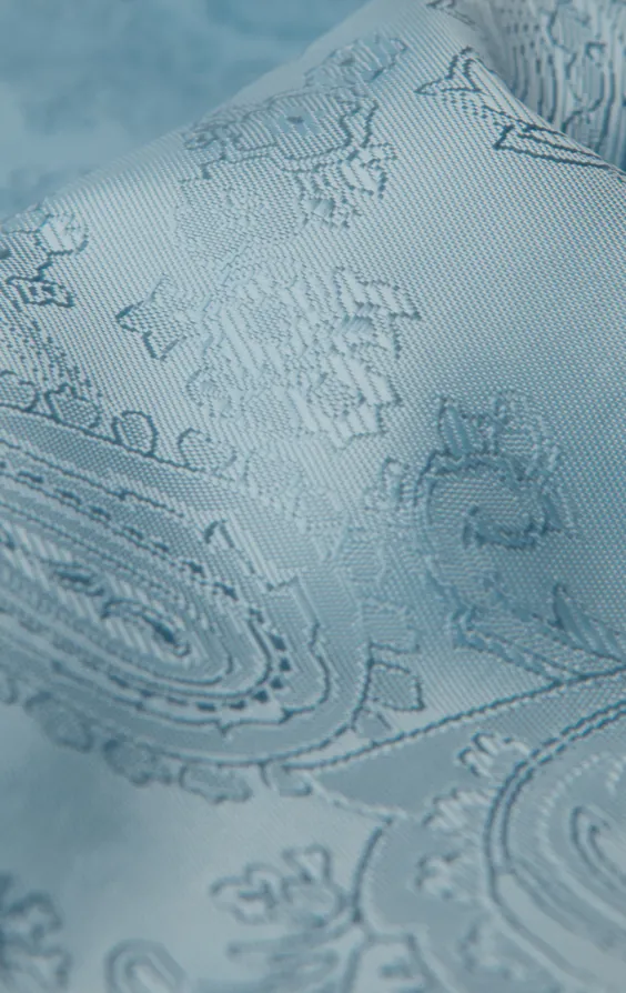Light Blue Paisley Vest - photo 4 Light Blue Paisley Vest - photo 4