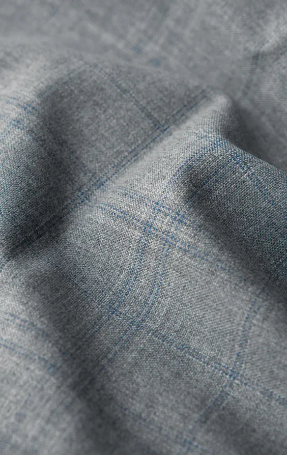 Light Grey & Blue Check Vest - photo 3 Light Grey & Blue Check Vest - photo 3