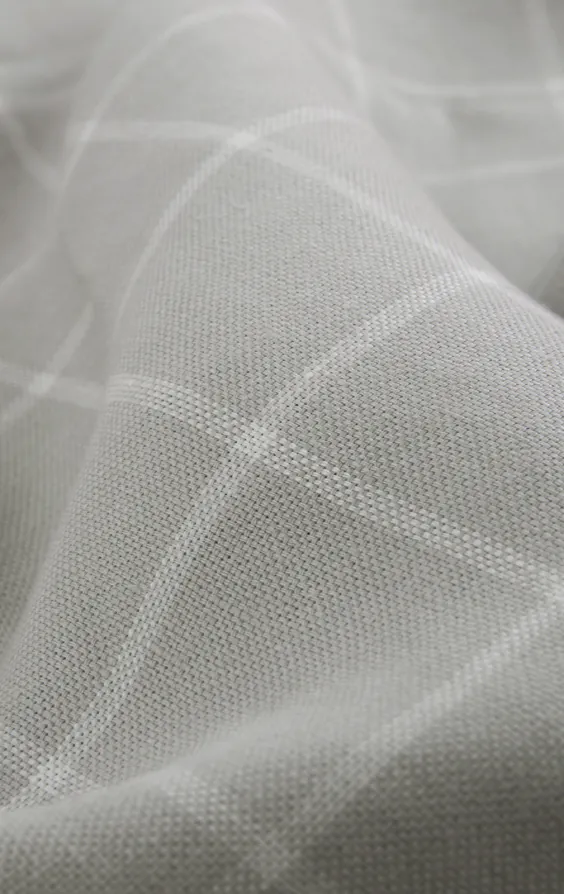 Light Grey Windowpane Check Linen Jacket - photo 6 Light Grey Windowpane Check Linen Jacket - photo 6