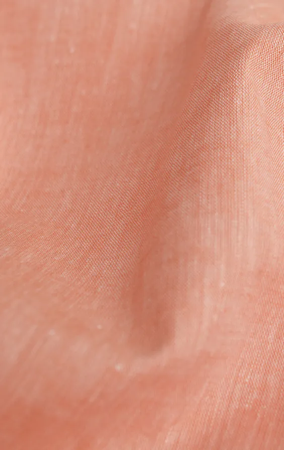 Orange Linen Short Sleeve Shirt - photo 4 Orange Linen Short Sleeve Shirt - photo 4