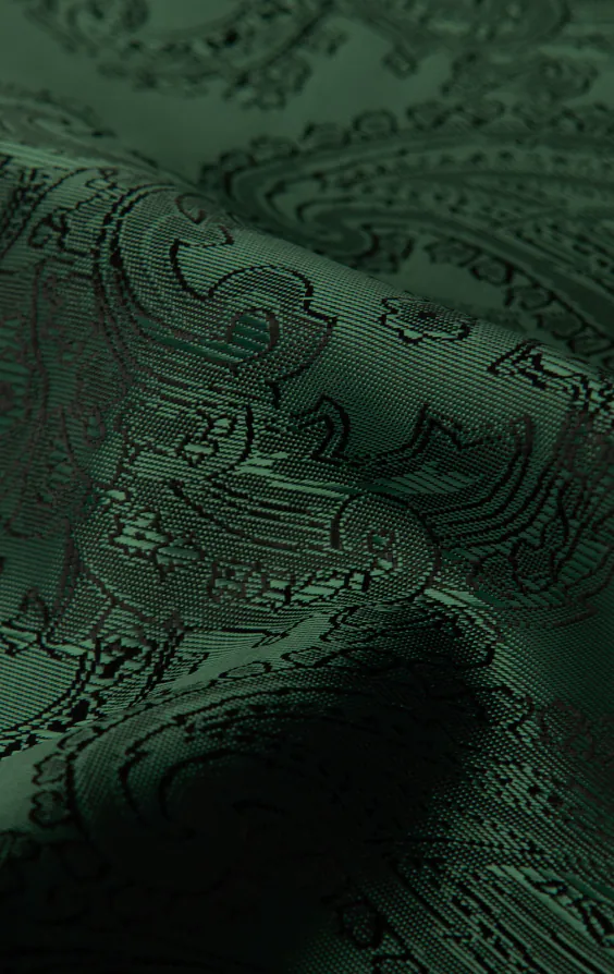 Dobell Racing Green Paisley Handkerchief - photo 2 Dobell Racing Green Paisley Handkerchief - photo 2