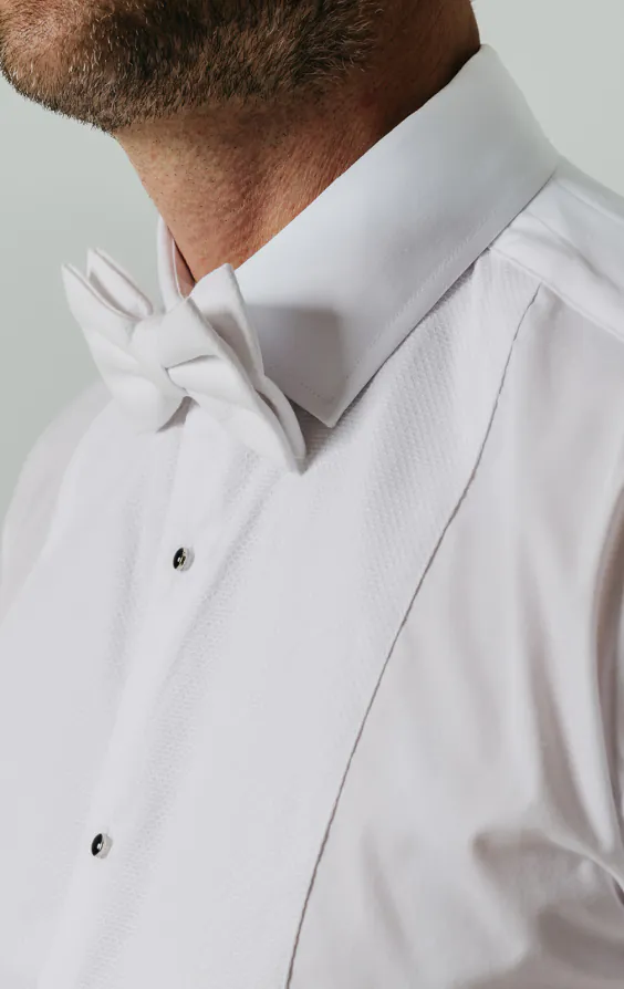 Standard Collar, Marcella Front Tuxedo Shirt - photo 2 Standard Collar, Marcella Front Tuxedo Shirt - photo 2