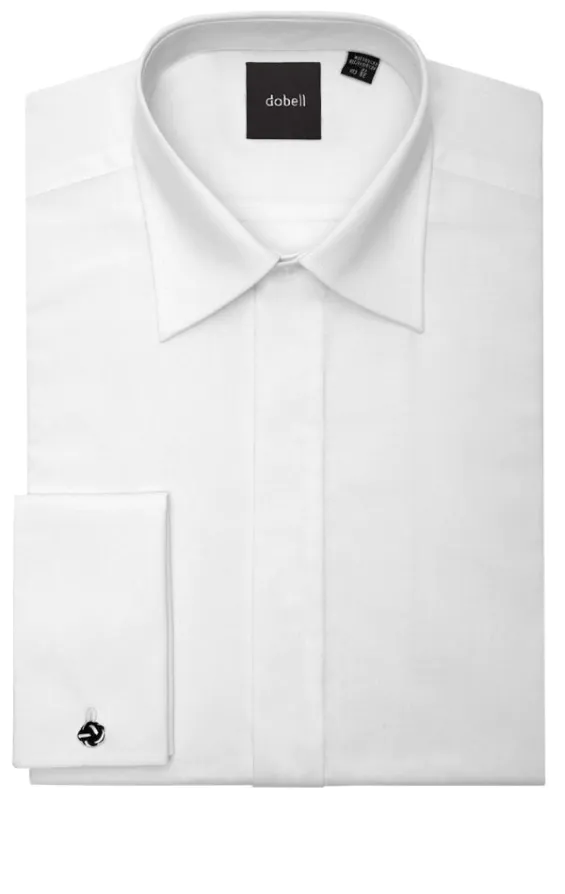 Standard Collar, Plain Front Tuxedo Shirt - photo 1 Standard Collar, Plain Front Tuxedo Shirt - photo 1