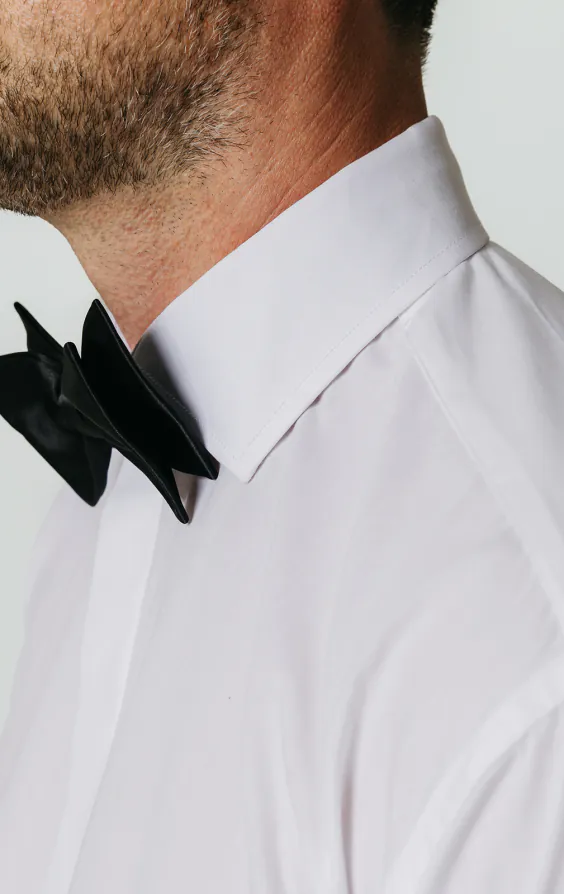 Standard Collar, Plain Front Tuxedo Shirt - photo 2 Standard Collar, Plain Front Tuxedo Shirt - photo 2