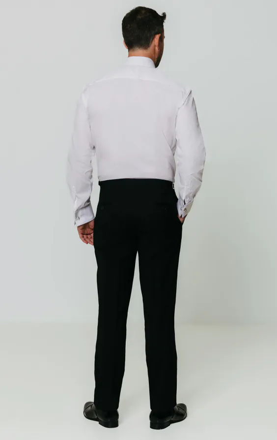 Standard Collar, Plain Front Tuxedo Shirt - photo 4 Standard Collar, Plain Front Tuxedo Shirt - photo 4