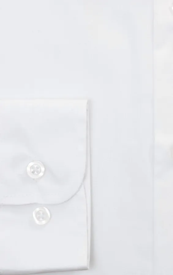 Dobell White Shirt with Classic Collar - photo 2