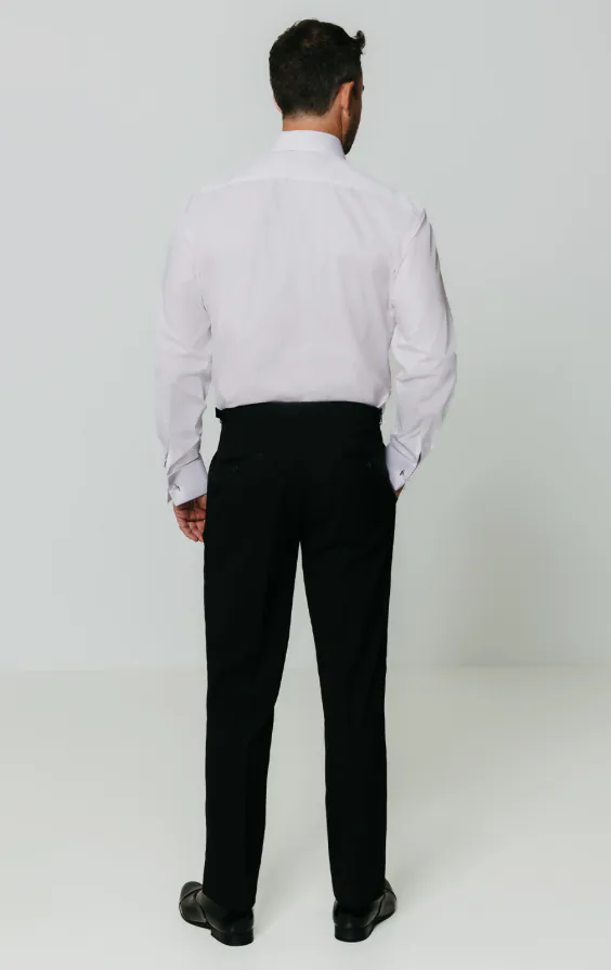 Dobell White Tuxedo Shirt with Stud Buttons - photo 4 Dobell White Tuxedo Shirt with Stud Buttons - photo 4