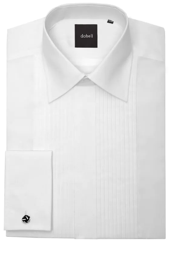 Standard Collar, Pleated Front Tuxedo Shirt - photo 1 Standard Collar, Pleated Front Tuxedo Shirt - photo 1