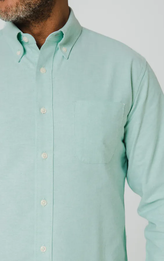 Mint Green Oxford Shirt - photo 2 Mint Green Oxford Shirt - photo 2