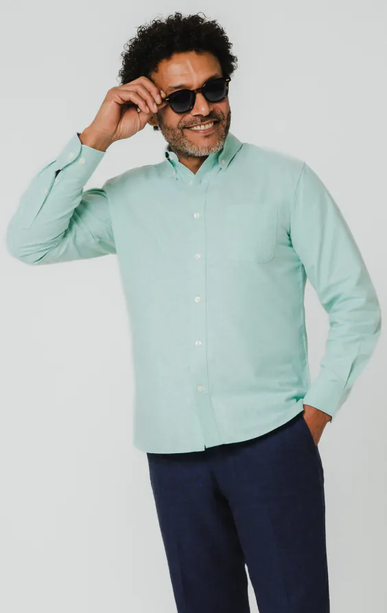 Mint Green Oxford Shirt - photo 3 Mint Green Oxford Shirt - photo 3