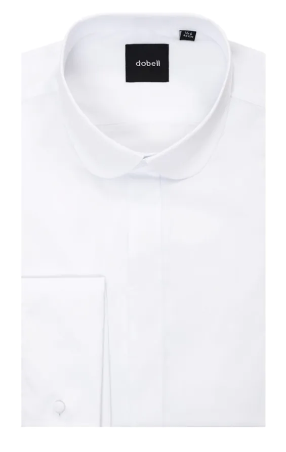 Penny Collar, White Tuxedo Shirt - photo 1