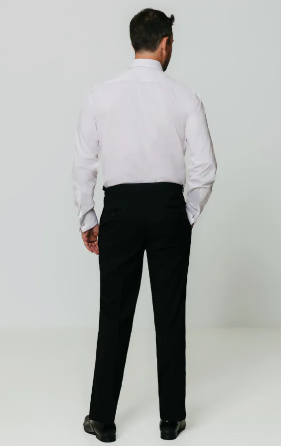 Penny Collar, White Tuxedo Shirt - photo 4