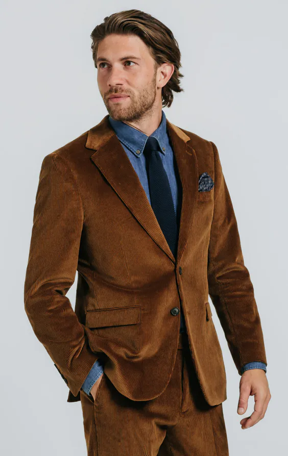 Mid Brown Corduroy Suit Mid Brown Corduroy Suit
