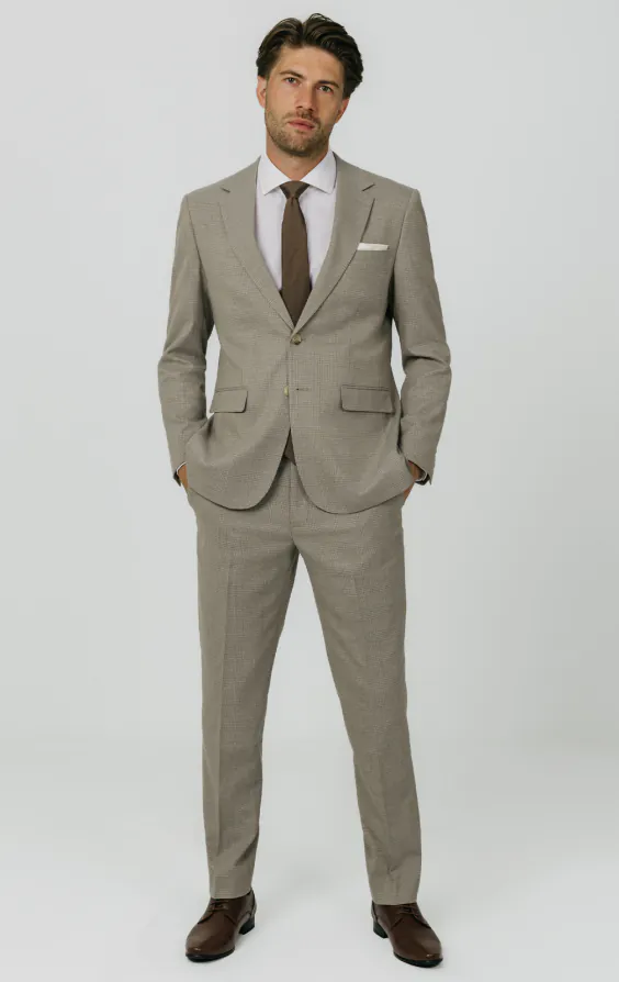 Natural Check Suit - photo 1 Natural Check Suit - photo 1
