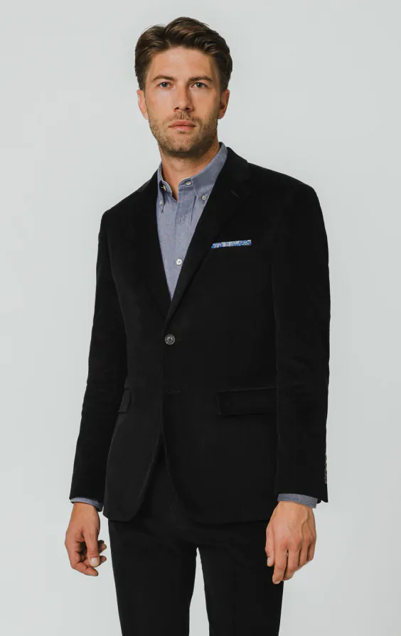 Black Corduroy Suit Black Corduroy Suit