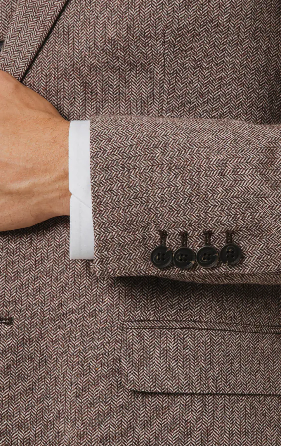 Redwood Herringbone Tweed 3 Piece Suit - photo 2