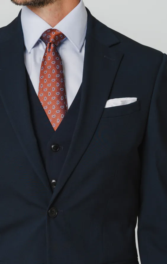Navy 3 Piece Suit - photo 3 Navy 3 Piece Suit - photo 3