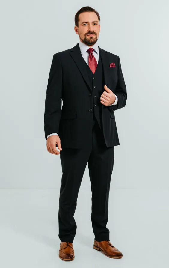 Navy 3 Piece Suit - photo 1 Navy 3 Piece Suit - photo 1