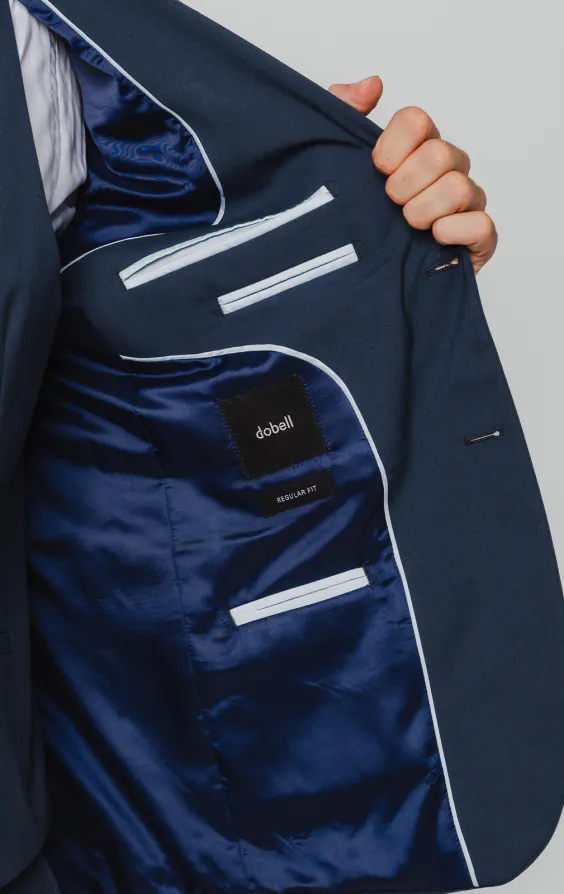 Mid Blue 3 Piece Suit - photo 4 Mid Blue 3 Piece Suit - photo 4