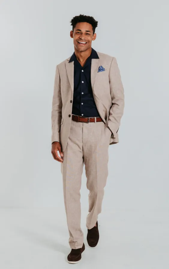 Sand Linen Suit - photo 2 Sand Linen Suit - photo 2