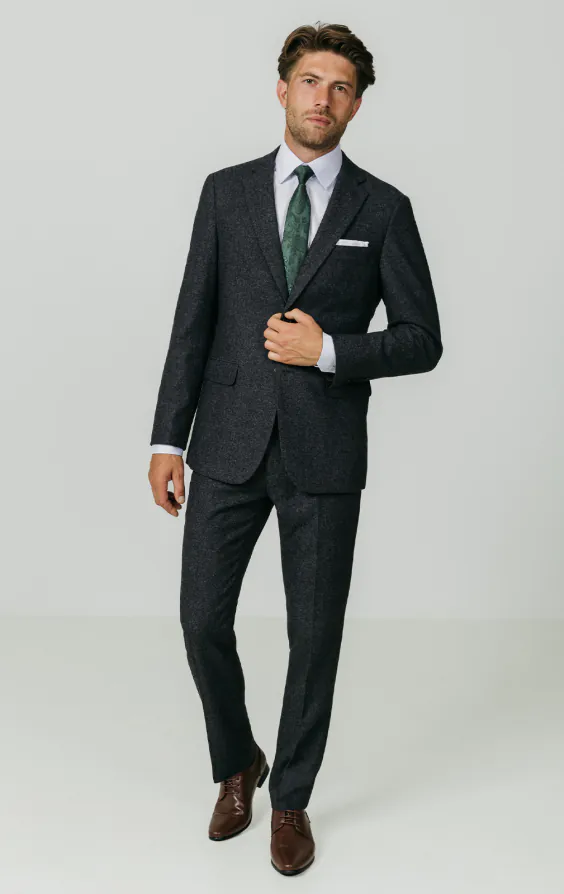 Dobell Grey Donegal Tweed Suit - photo 1 Dobell Grey Donegal Tweed Suit - photo 1