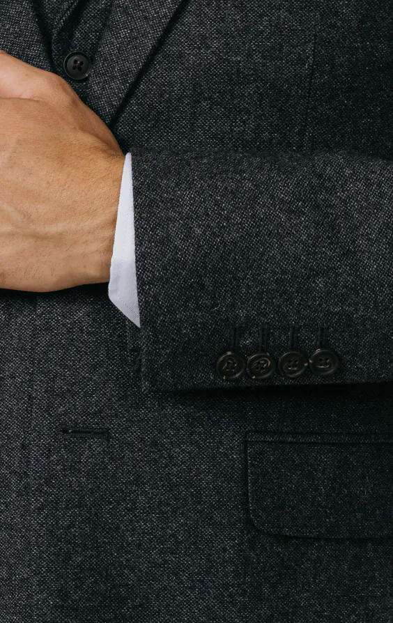 Grey Donegal Tweed 3 Piece Suit - photo 2 Grey Donegal Tweed 3 Piece Suit - photo 2