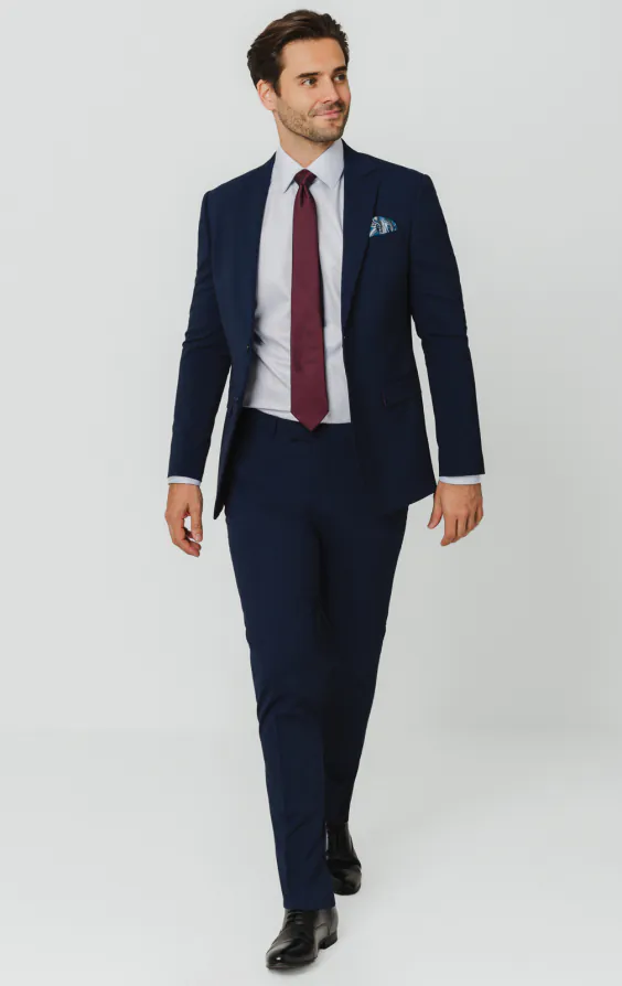 Blue Slim Suit - photo 1