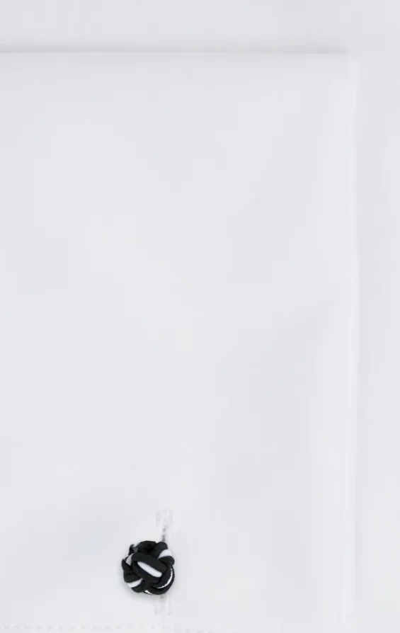Dobell White Slim Fit Tuxedo Shirt with Wing Collar - photo 2 Dobell White Slim Fit Tuxedo Shirt with Wing Collar - photo 2