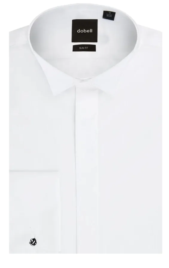 White wing collar shirt hot sale