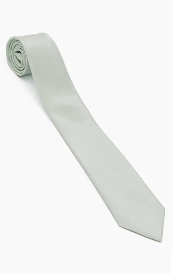 Light Green Dupion Tie - photo 1 Light Green Dupion Tie - photo 1