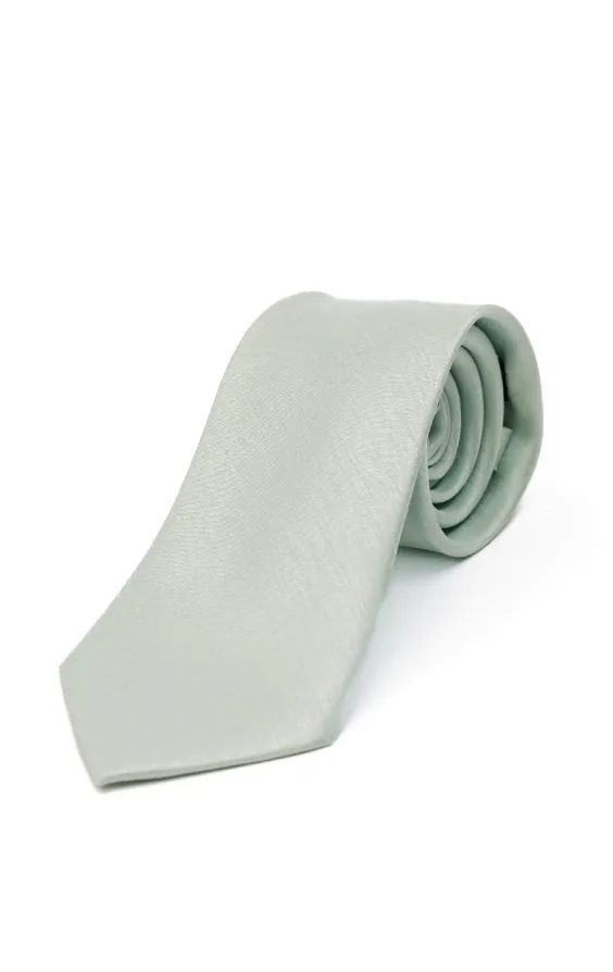 Light Green Dupion Tie Light Green Dupion Tie