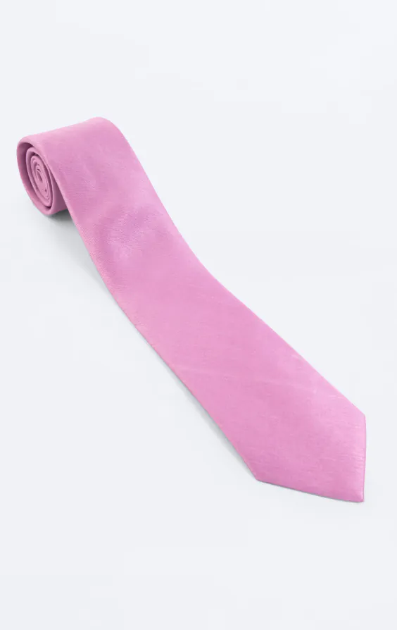 Pink Dupion Tie - photo 2 Pink Dupion Tie - photo 2