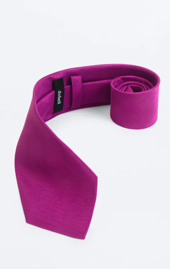 Purple Dupion Tie - photo 1 Purple Dupion Tie - photo 1