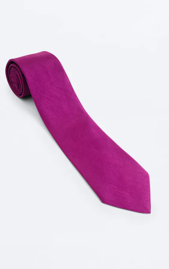 Purple Dupion Tie - photo 2 Purple Dupion Tie - photo 2