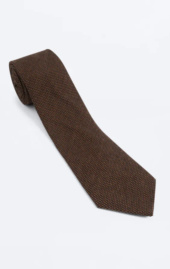 Brown Weave Tie - photo 2
