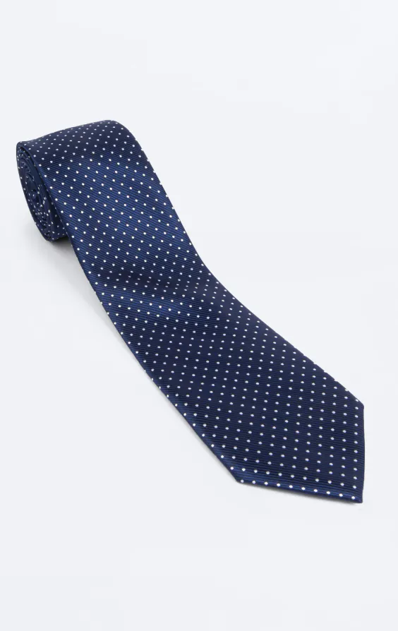 Blue with White Dot Tie - photo 2