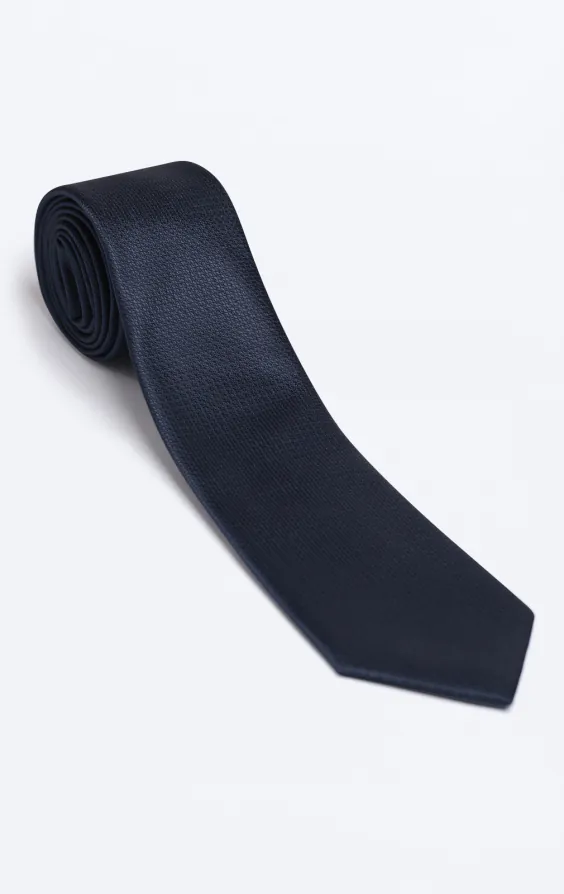 Navy Textured Tie - photo 2 Navy Textured Tie - photo 2