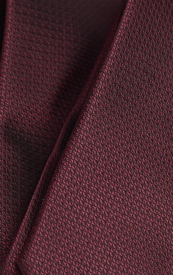 Burgundy Textured Tie - photo 3