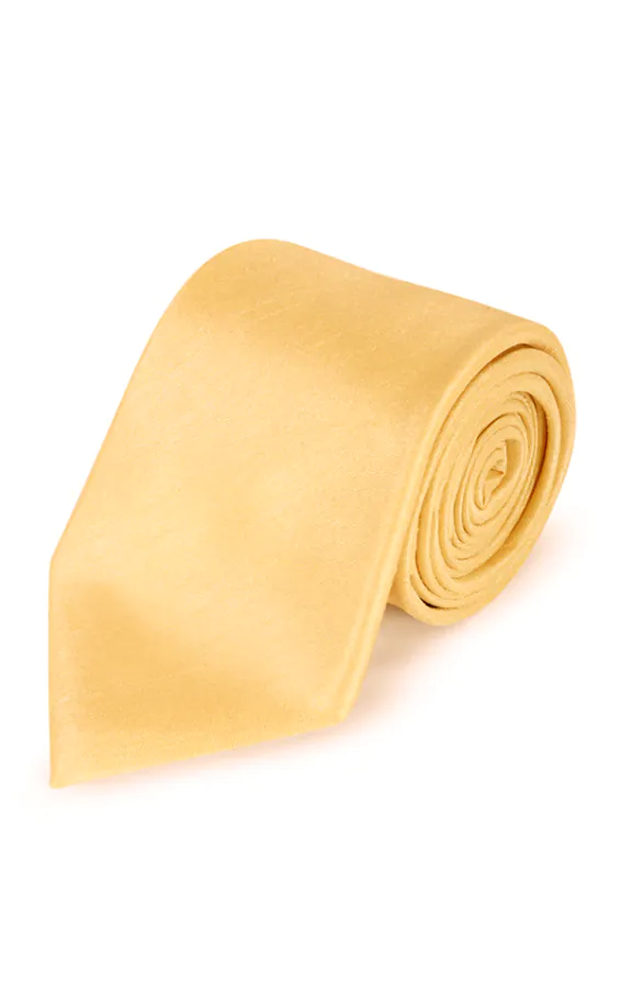 Dark Gold Dupion Tie Dark Gold Dupion Tie