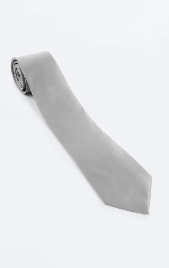Silver Poly Tie - photo 2